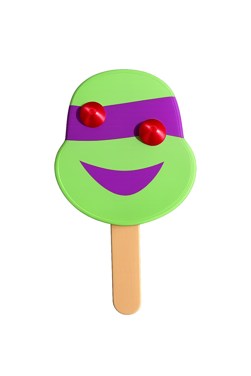 3D Printed Ninja Turtle Ice Pop – 18” Tall