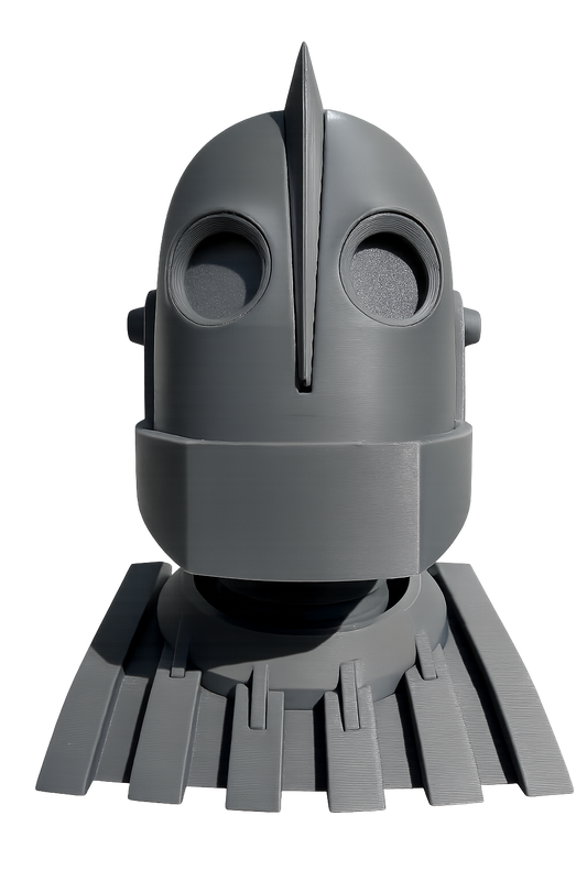 3D Printed Iron Giant Desktop Bust