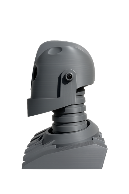 3D Printed Iron Giant Desktop Bust