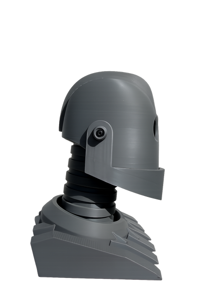 3D Printed Iron Giant Desktop Bust