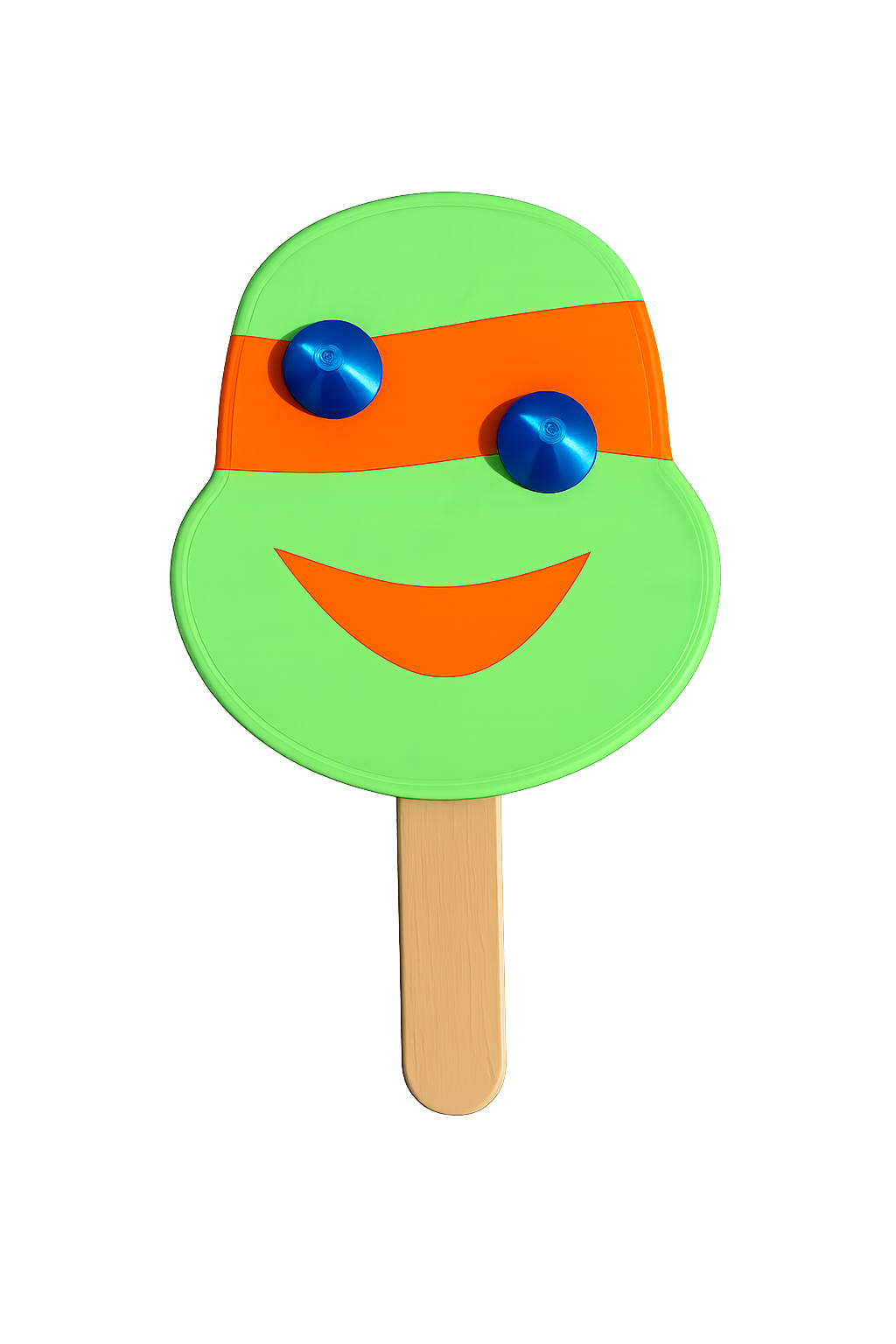 3D Printed Ninja Turtle Ice Pop – 18” Tall