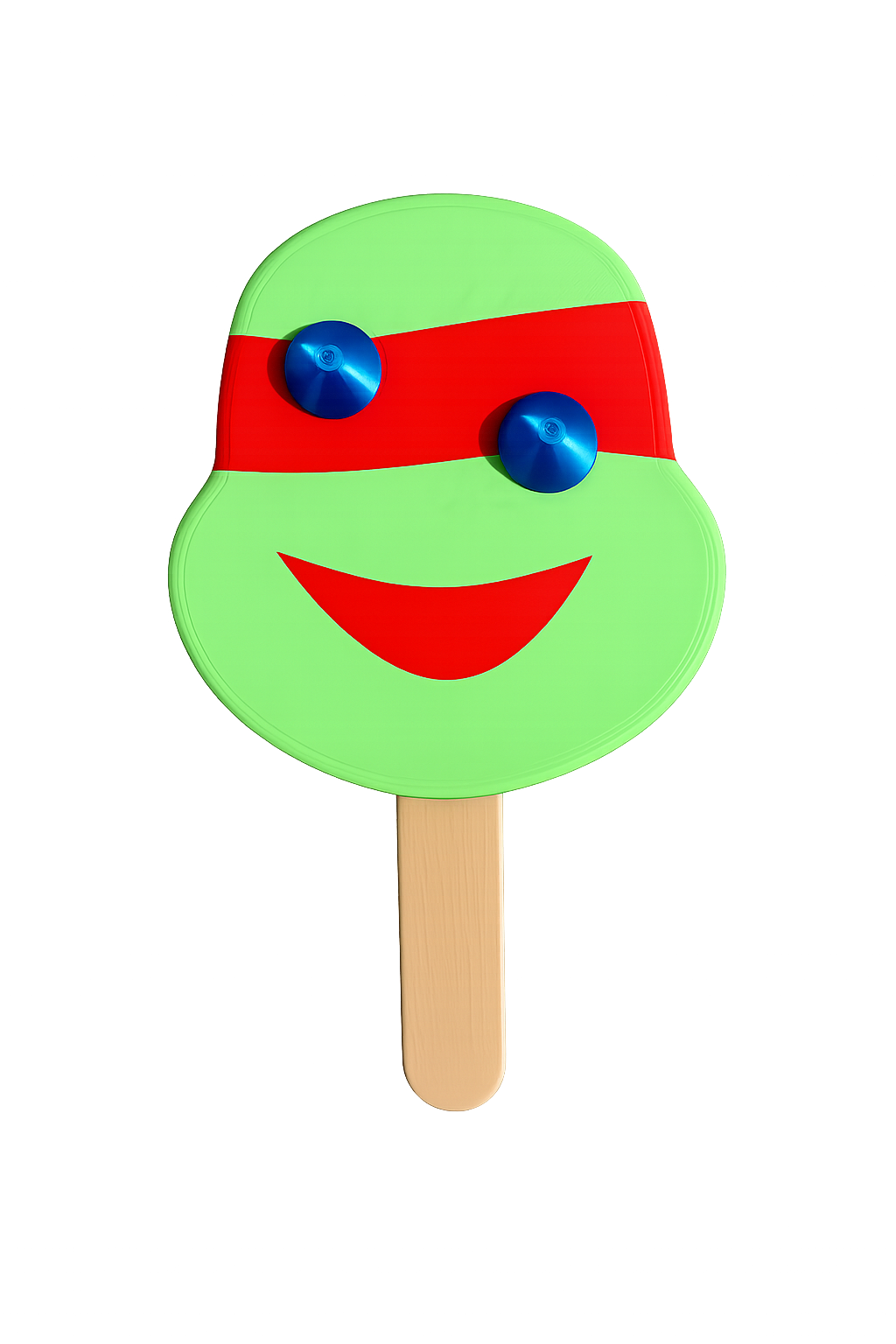 3D Printed Ninja Turtle Ice Pop – 18” Tall