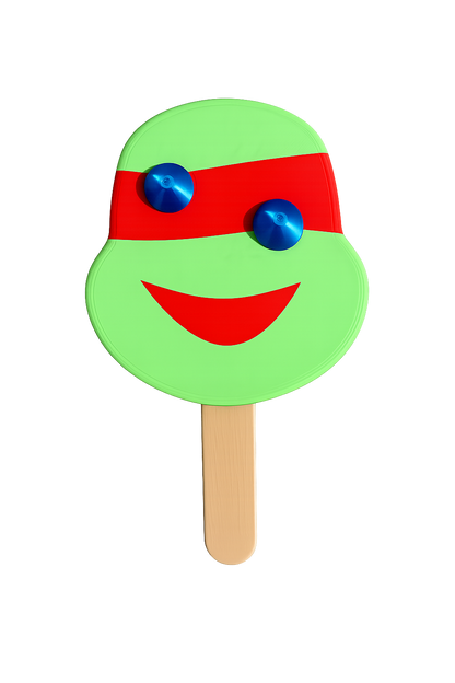 3D Printed Ninja Turtle Ice Pop – 18” Tall