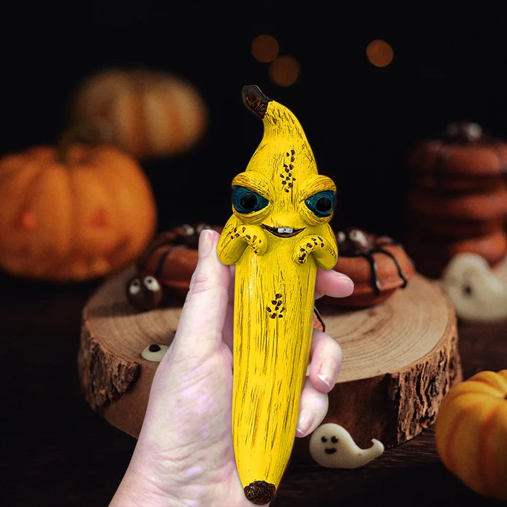 3PCS New Product: Magic Banana - A Small Decorative Item, A Resin Handicraft, and A Holiday Party Decoration
