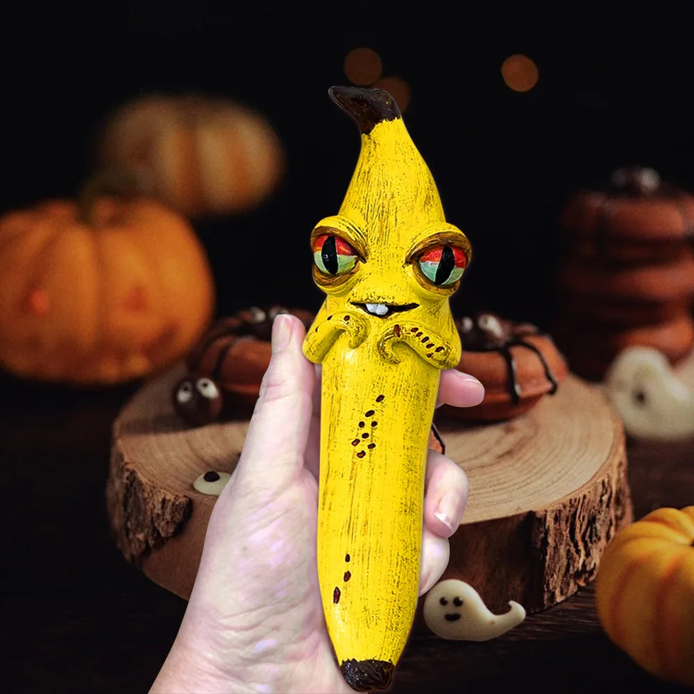 3PCS New Product: Magic Banana - A Small Decorative Item, A Resin Handicraft, and A Holiday Party Decoration