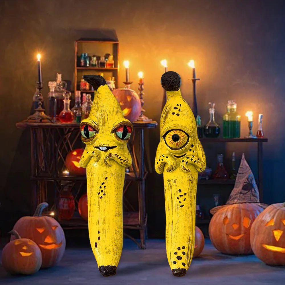 3PCS New Product: Magic Banana - A Small Decorative Item, A Resin Handicraft, and A Holiday Party Decoration