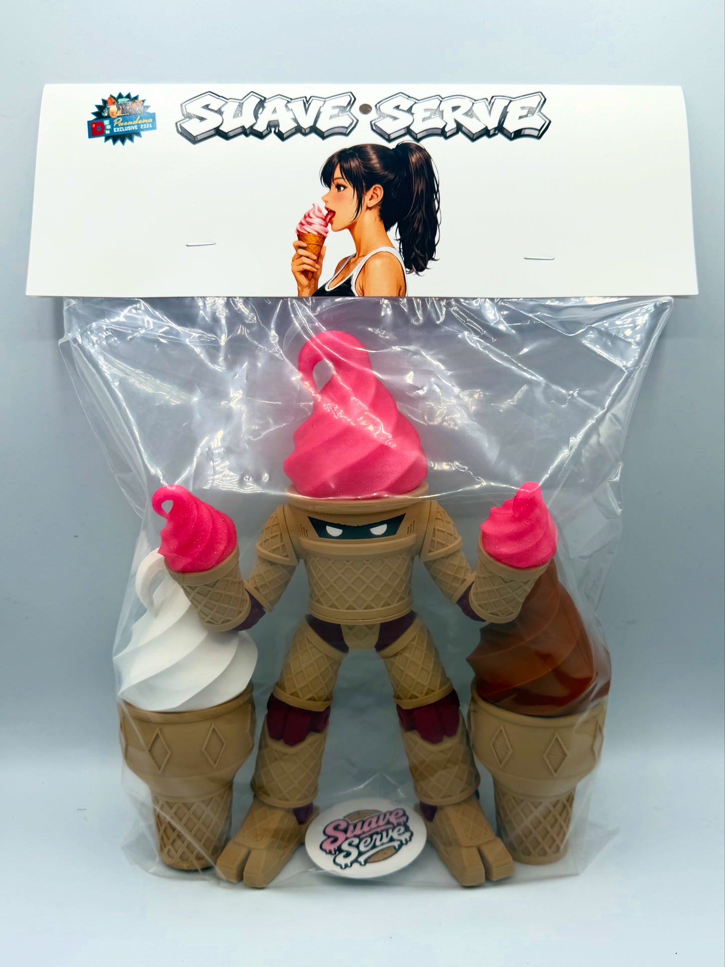 Suave Serve – Neapolitan Edition DesignerCon Pasadena Exclusive