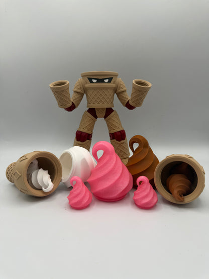 Suave Serve – Neapolitan Edition DesignerCon Pasadena Exclusive
