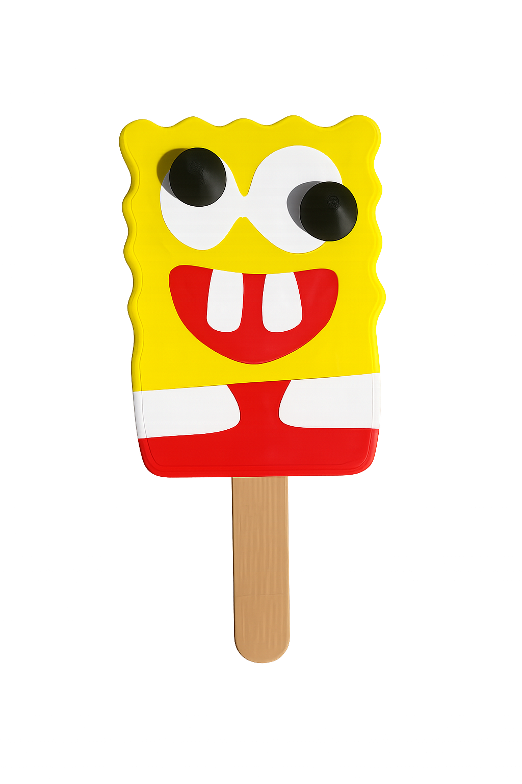 3D Printed Sponge Bob Ice Pop – 18” Tall