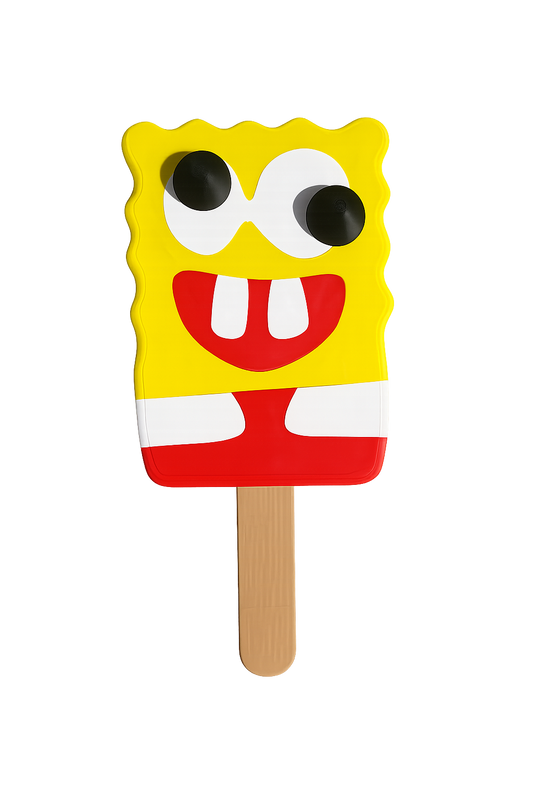 3D Printed Sponge Bob Ice Pop – 18” Tall